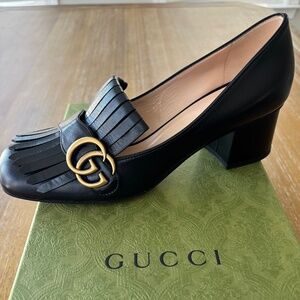 GUCCI SHOES MALAGA  NERO SIZE 9